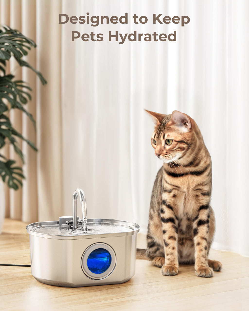 Neareal Official 6-Pack Replacement Filter Set for 108oz Cat Fountain