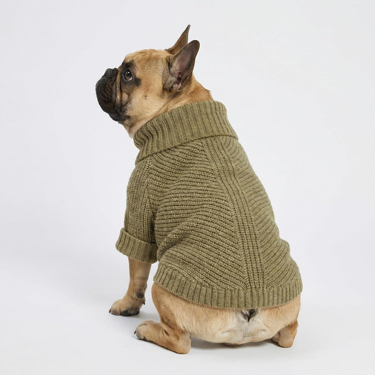 Fitwarm Thermal Knitted Dog Sweater Doggy Winter Coat Pet Clothes Doggie Turtleneck Jacket Puppy Outfits Cat Sweatsuit S