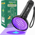 UV Flashlight Black Light, 100 LED 395 nM Ultraviolet Flashlights UV Blacklight Detector for Dog Urine, Pet Stains