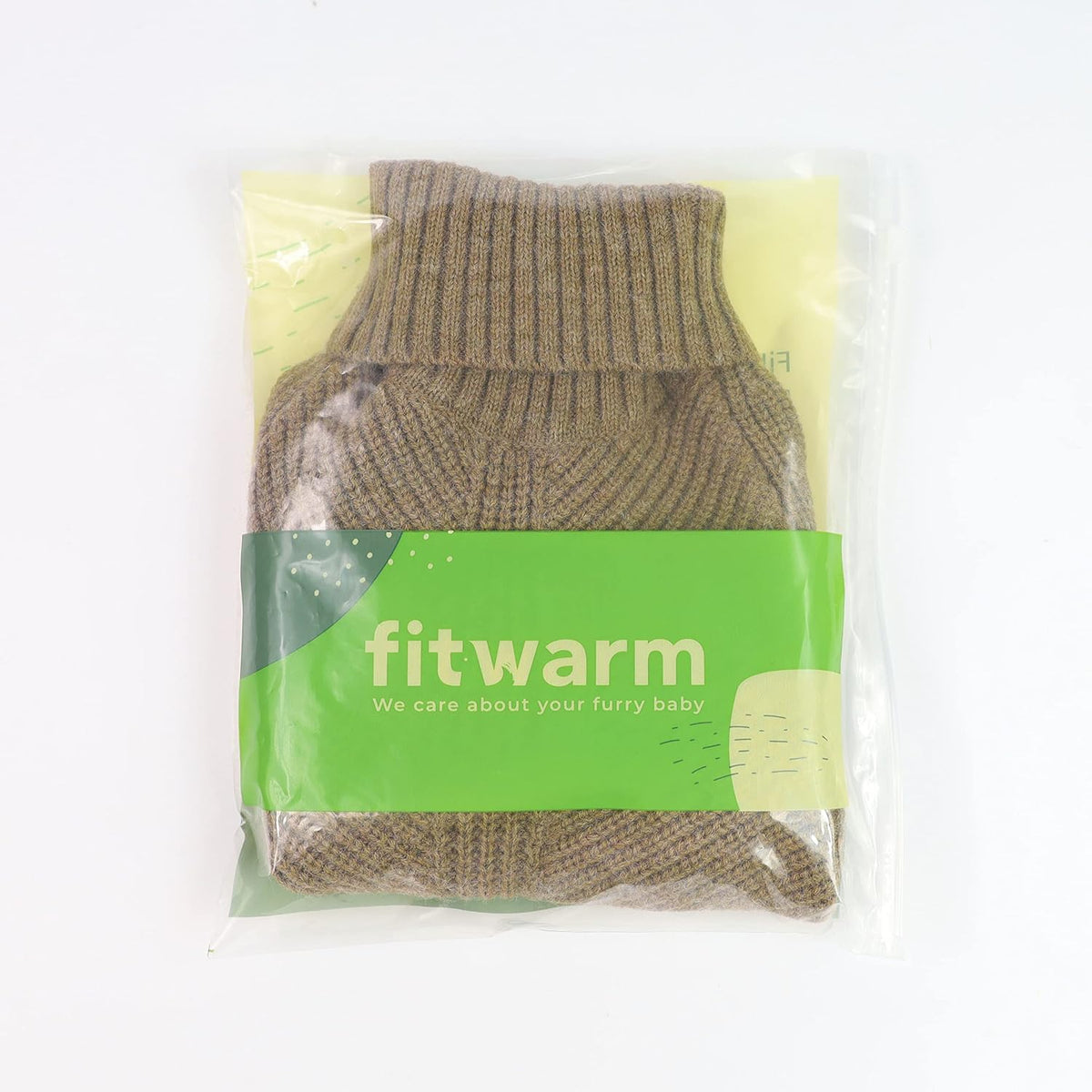 Fitwarm Thermal Knitted Dog Sweater Doggy Winter Coat Pet Clothes Doggie Turtleneck Jacket Puppy Outfits Cat Sweatsuit S