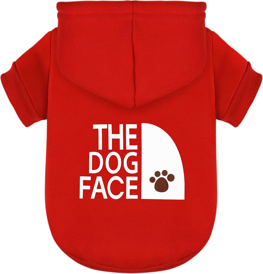 Black Chihuahua Dog Hoodie: Keep Your Pup Warm and Stylish with a 'The Dog Face' Printed Sweatshirt Pet Clothes, and Swe