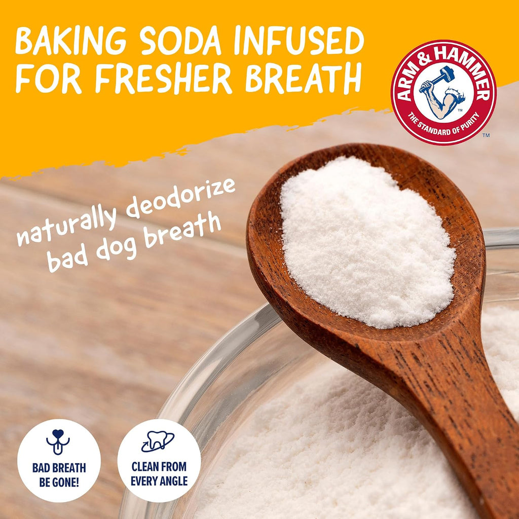 Arm & Hammer Nubbies - Dog Dental Toy, TriBone Chew, Peanut Butter Flavor