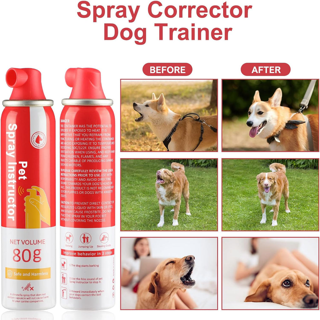 Corrector Spray Dog Trainer, 80ml 2 Pack Corrector Spray for Dogs