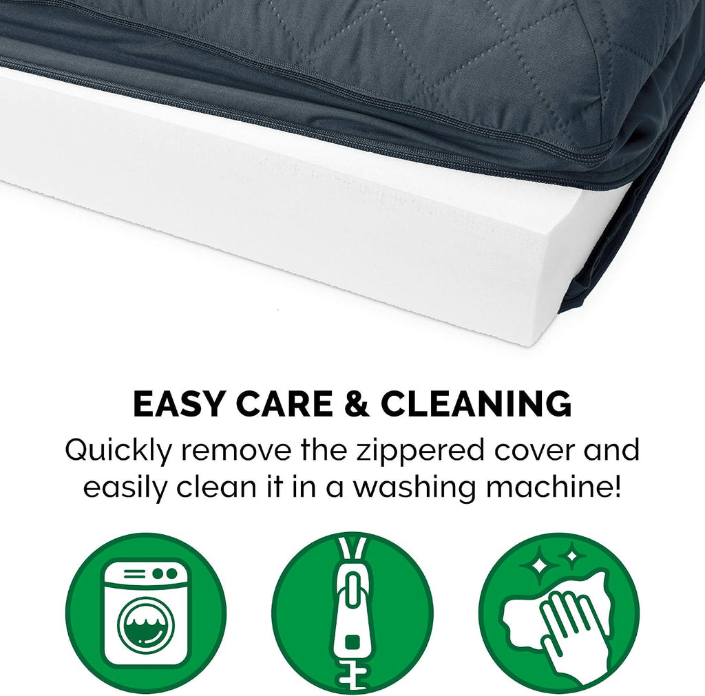 Furhaven Orthopedic Dog Bed for Large Dogs w/ Removable Bolsters & Washable Cover, For Dogs Up to 125 lbs - Quilted Sofa