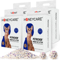 HONEY CARE Petrichor Mix Cat Litter I Tofu Cat Litter I Nature Plant-Based Pellets and Bentonite Sustainable I Low-Dust Qucik Clumping Superior Odor Control, 24-lbs Value Pack (6 lbs x 4)