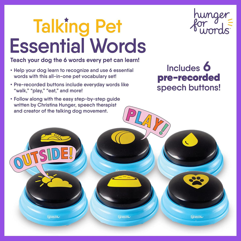 Hunger For Words Talking Pet Essential Words