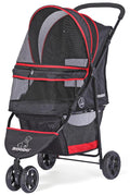 ROODO Escort 3 Wheel Dog Cat Pet Stroller for Small/Medium Dogs Cats Best Lightweight Foldable Portable Compact Jogger T