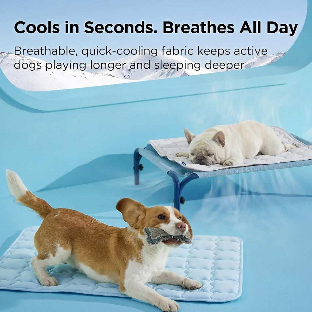 Bedsure ArcticMax™ Cooling Mat for Large Dogs,Q-Max>0.5 Chill Fiber,41In
