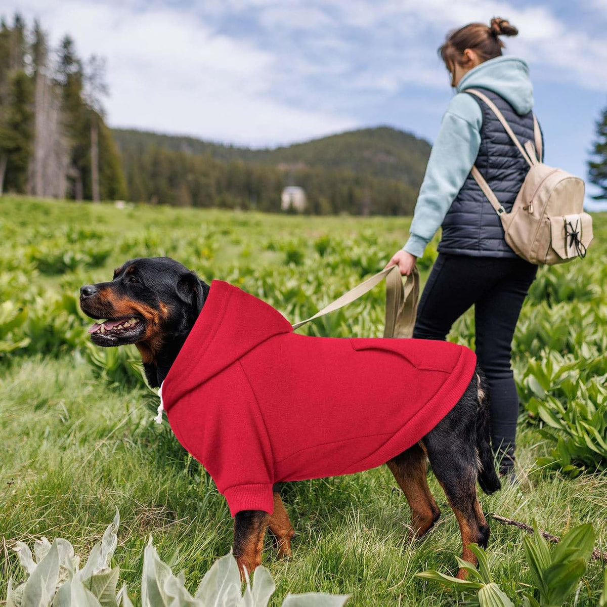 Dog Sweaters,Dog Hoodie Clothes Sweater for Small Medium and Large Dogs