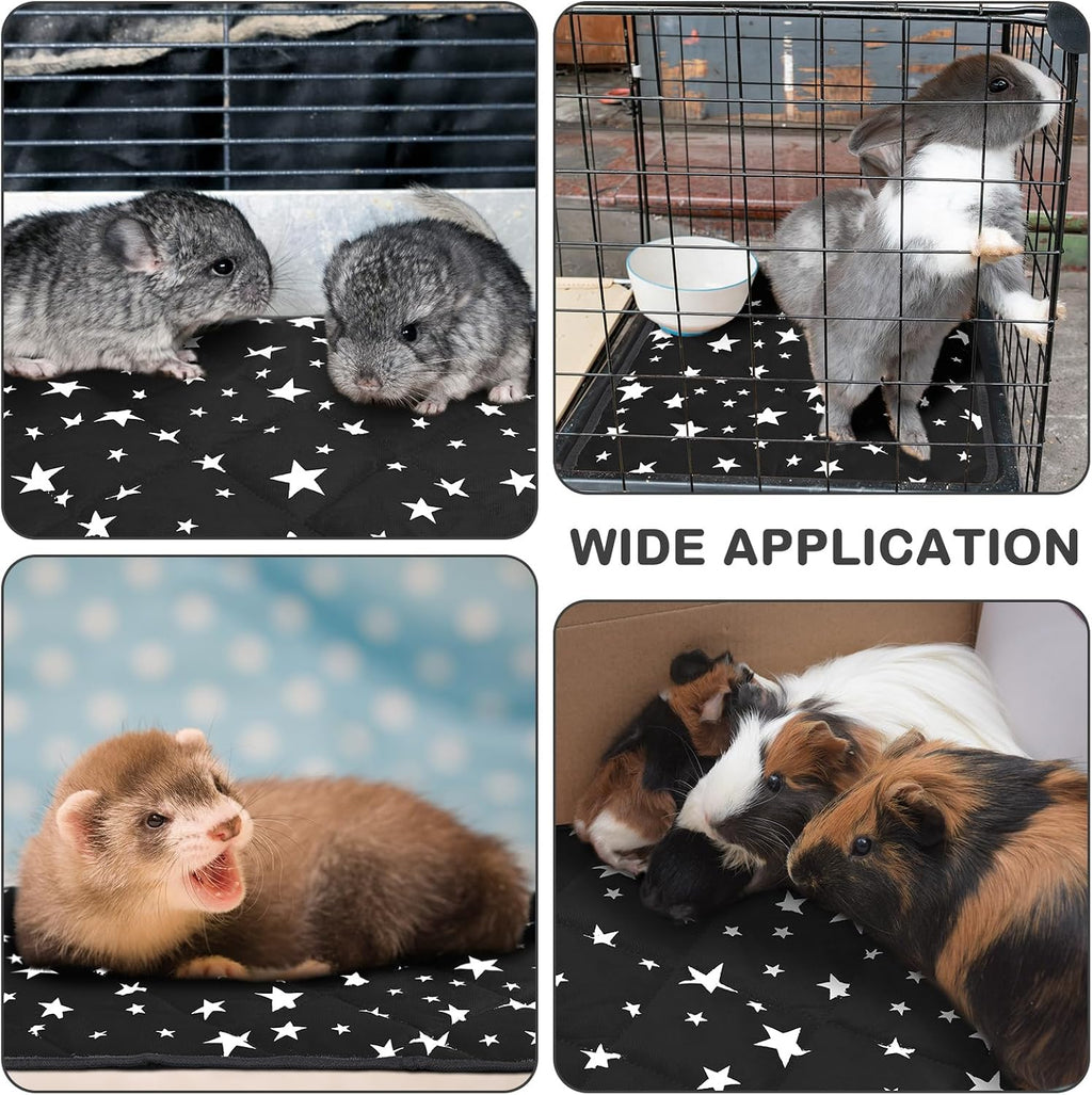 Self Heating Cat Bed Mat Self Warming Pad, Black, 12 x 12 x 0.4 Inch
