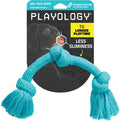 Playology Tug Rope Dog Toys for Large Dogs - Jumbo, Peanut Butter Scent