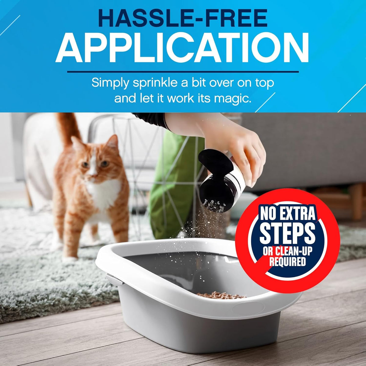 Nonscents Cat litter Deodorizer - Odor Eliminator - 16 ounce