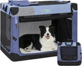 Gardner Pet Soft Collapsible Dog Crate - 36 Inch Portable Travel Dog Crate for Medium/Large Dogs Indoor & Outdoor, 3-Doo