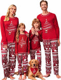 Ekouaer Family Christmas Pajamas Matching Sets Soft Pjs Sleepwear