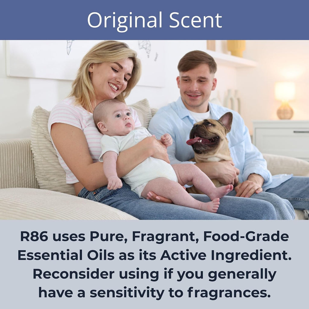 R86 Industrial All-Out Odor Eliminator, Removes Dead Animal Odor, Skunk Odor, Urine, Poop, Musty Basement & More – Natur