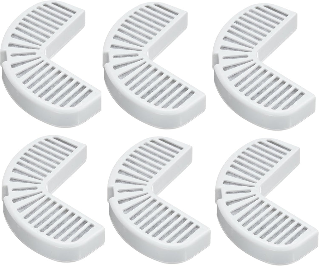 Pioneer Pet Replacement Filters for Ceramic & Stainless Steel Fountains, Raindrop Filters (3 Filters),White