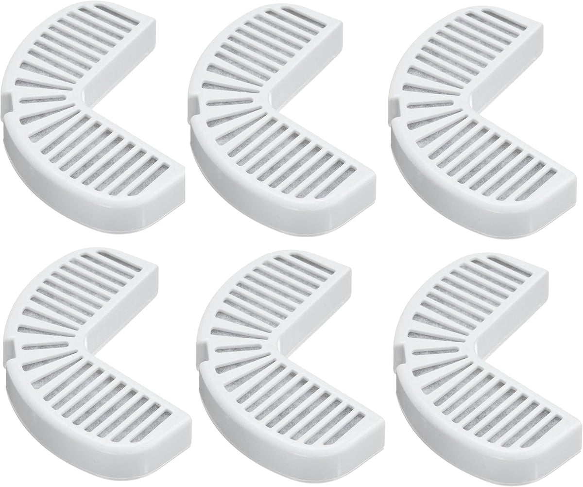 Pioneer Pet Replacement Filters for Ceramic & Stainless Steel Fountains, Raindrop Filters (3 Filters),White