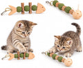 Interactive Cat Toys with Natural Catnip&Silvervine,Fish＆Caterpillars Set