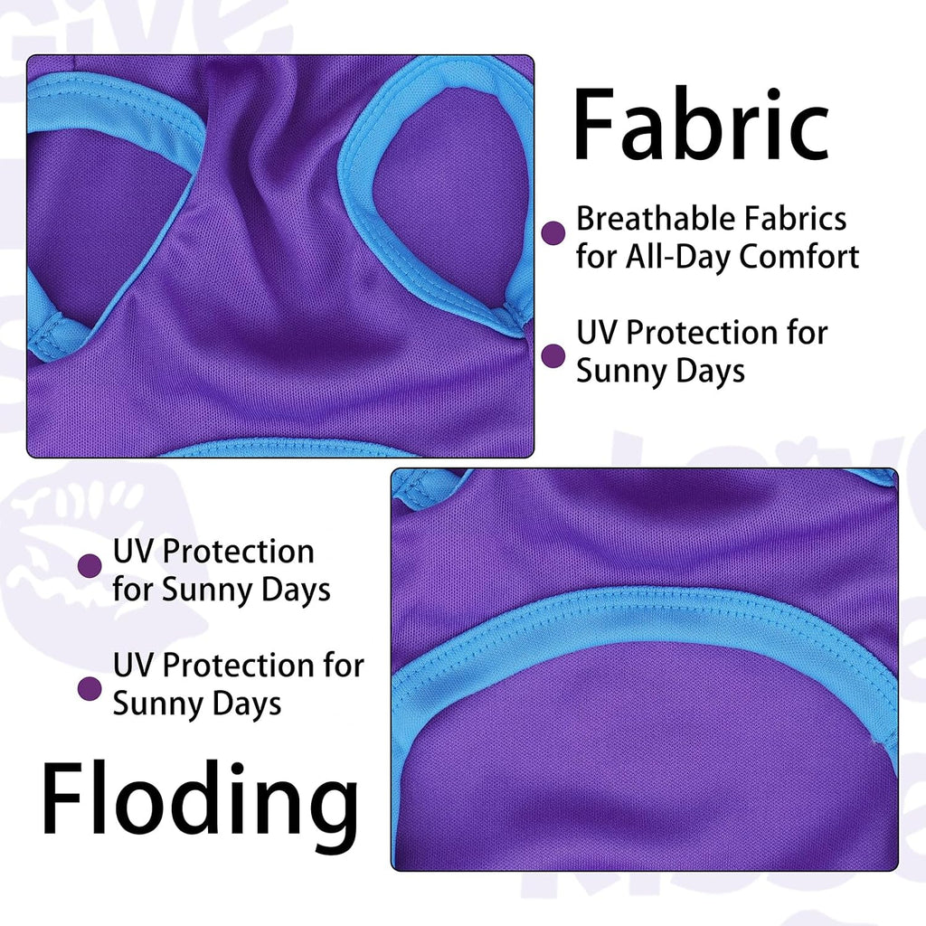 Color-Blocked Dog Tank Top with Playful Heat Transfer Designs – Lightweight Polyester Shirt for Small,MediumDogs, Perfec