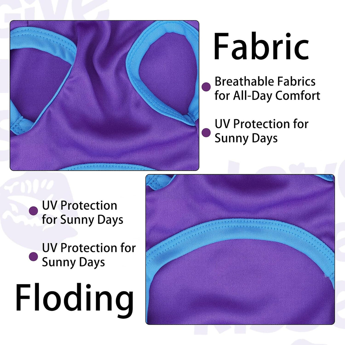 Color-Blocked Dog Tank Top with Playful Heat Transfer Designs – Lightweight Polyester Shirt for Small,MediumDogs, Perfec