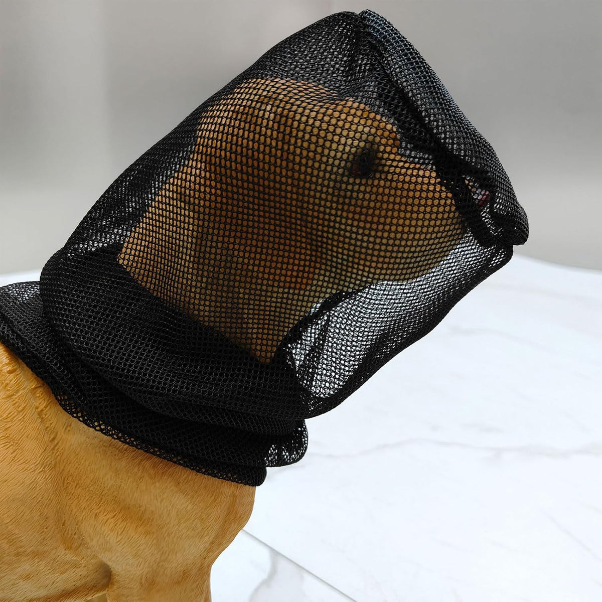 Foxtail Mask Dogs Head Protector, Foxtails Protection for Dogs Adjustable Elastic, Dog Soft Net Mask for Outdoor Hiking 