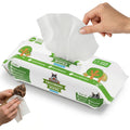 Pogi's Dog Grooming Wipes for Paws & Butt, Fragrance Free, 100 Wipes