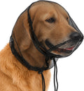 1 Pcs Foxtail Mask for Dogs, Dog Face Net, Breathable
