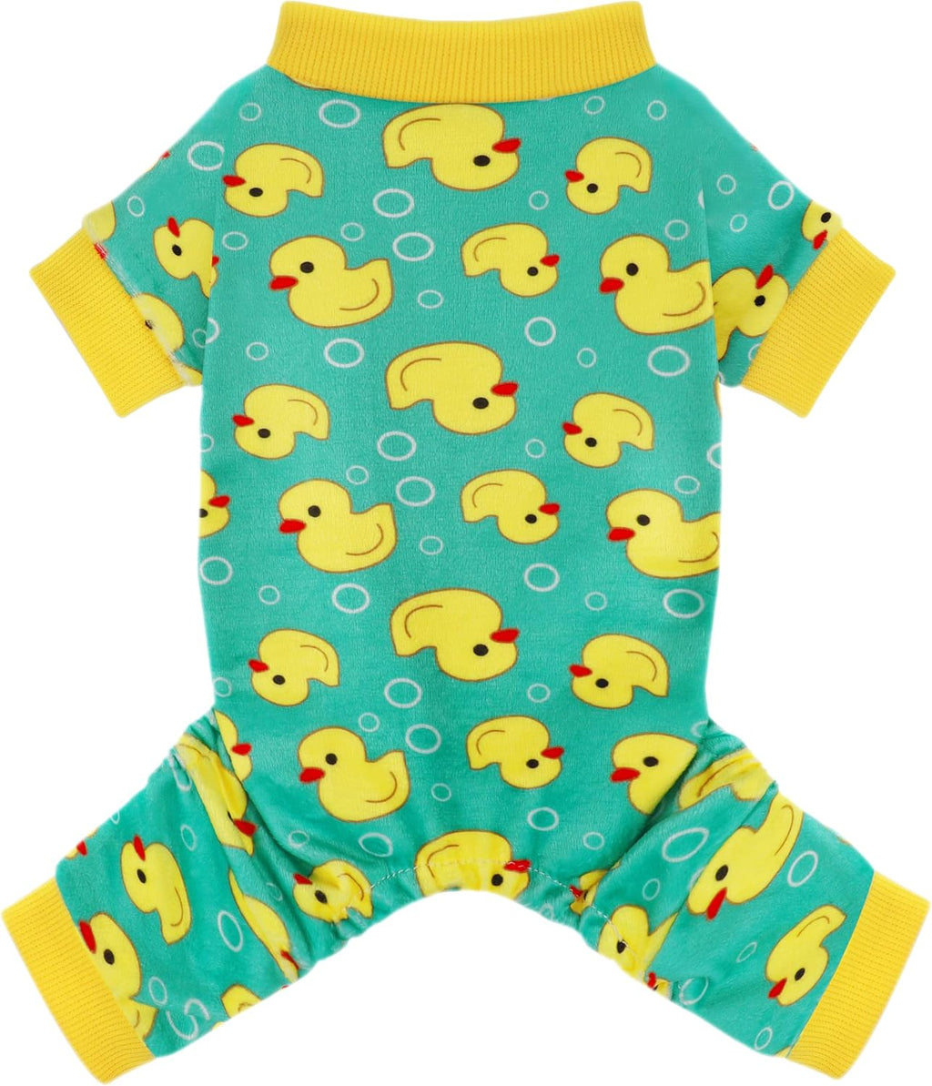 Dog Pajamas Onesie: Comfortable Four-Legged Apparel for Small, Medium, & Large Dogs, Polyester Material for Comfort, Wri