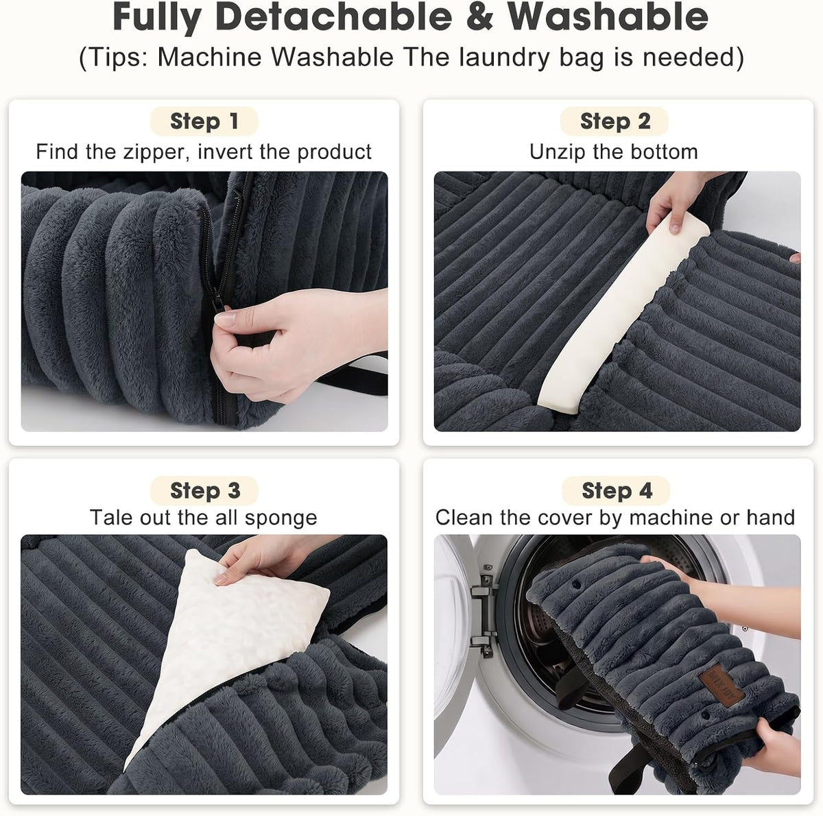 MIXJOY 6-in-1 Dog Car Seat for Small/Medium Dogs up to 23 lbs,Grey