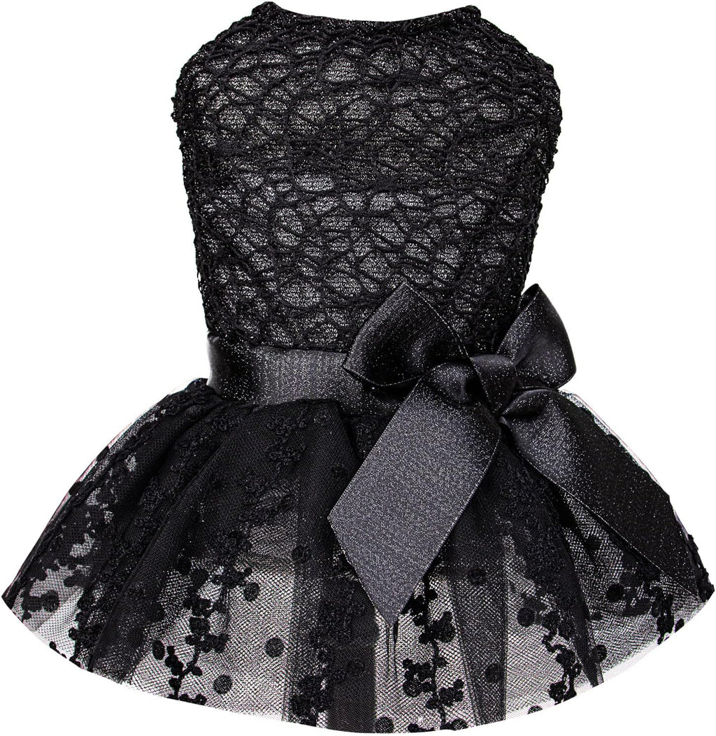 CuteBone Dog Birthday Dress Girl Puppy Skirt Tutu Cat Wedding Outfit Pet Party Clothes for Small Dogs Costume DD15M