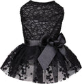 CuteBone Dog Birthday Dress Girl Puppy Skirt Tutu Cat Wedding Outfit Pet Party Clothes for Small Dogs Costume DD15M