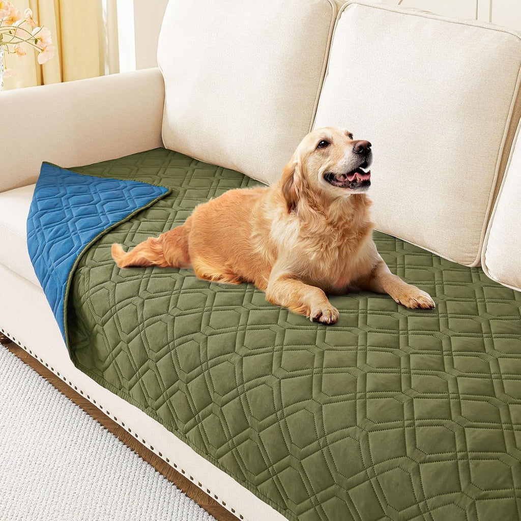 Waterproof Dog Bed Blanket - Soft Pet Blanket & Sofa Cover for Dogs