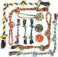 Dog Rope Toys,10 Pack Cotton Chew Tug Toys for Small Medium Dogs
