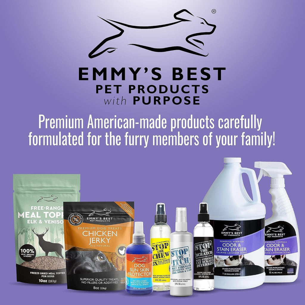 Pet Odor & Stain Eraser – Urine Enzyme Carpet Cleaner, Lavender, 128 oz