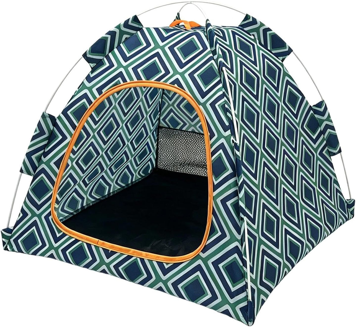 Portable Pet Tent 40x40x35cm Breathable Enclosed Cat House for Indoor