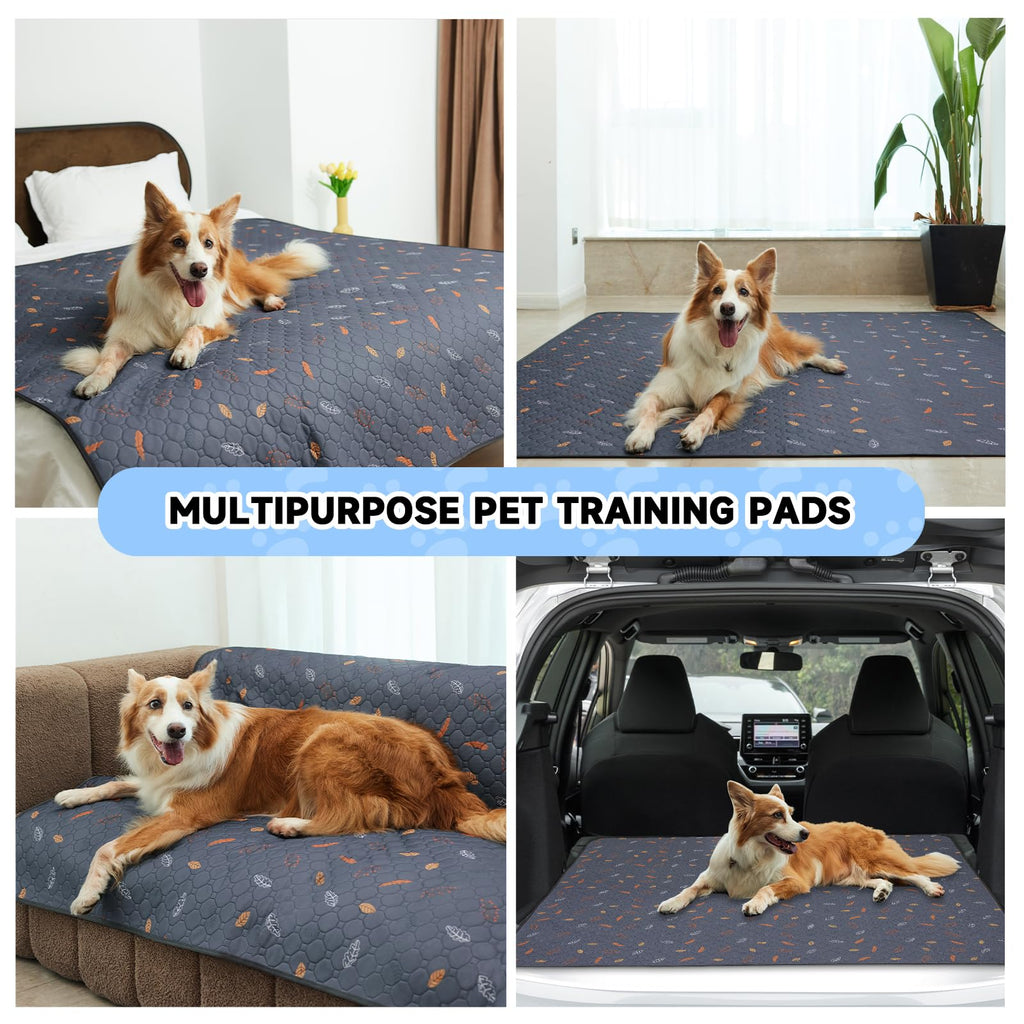 Sunheir Washable Pee Pads for Dogs, Reusable Puppy Pads for Dog Playpen 2PC