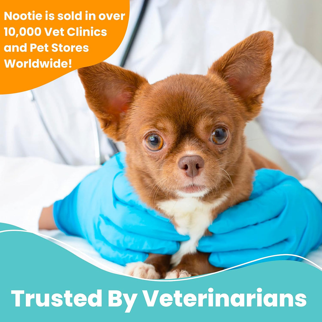 Nootie Medicated Dog Wipes, 2% Chlorhexidine and 2% Miconazole Formulated Pet Wipes for Dogs and Cats - 5"x 6" Size XL W