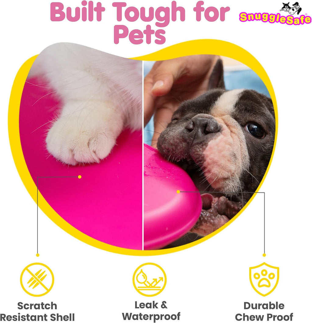 SnuggleSafe Microwave Heating Pad for Puppy, Dog, Cat, Kitten & Guinea Pig
