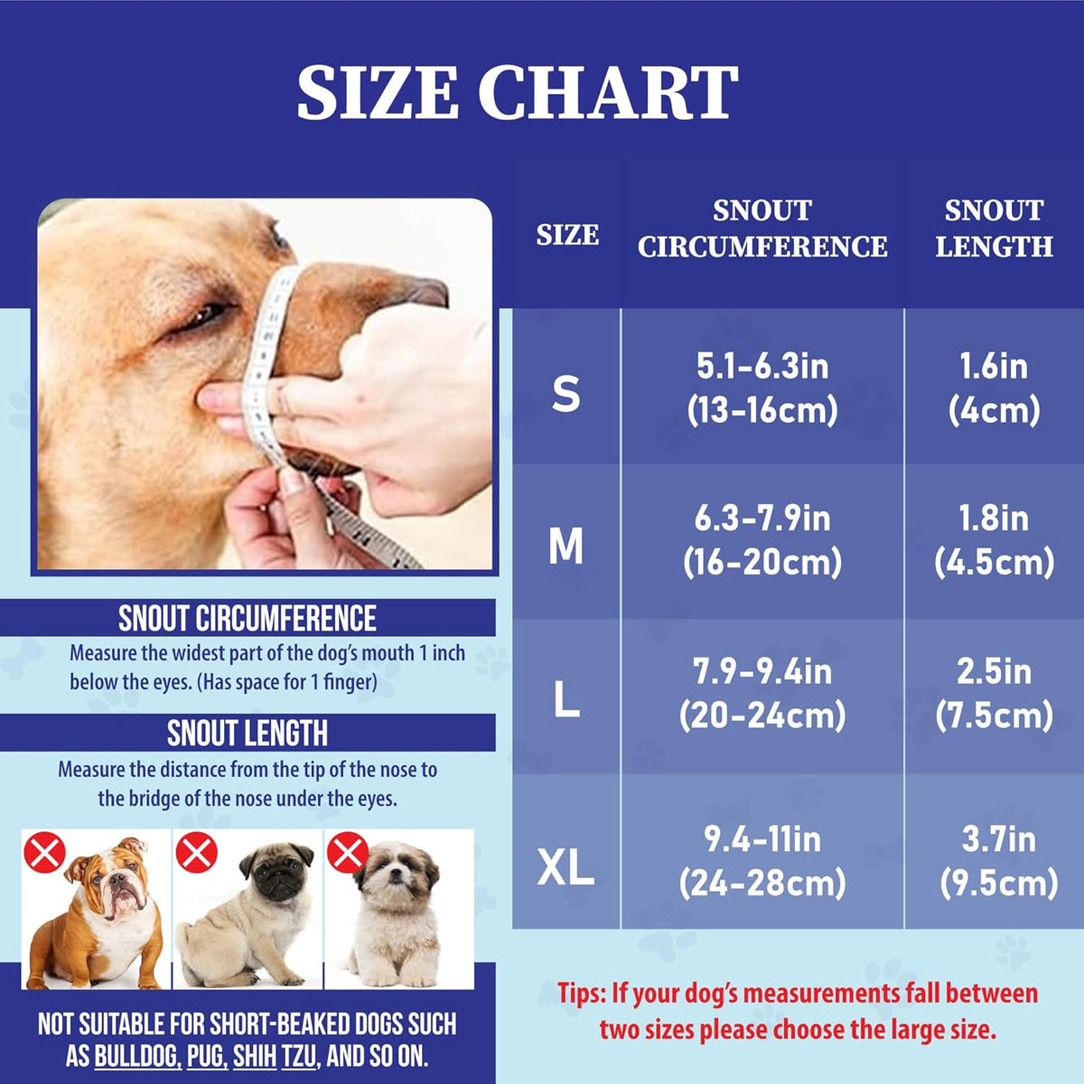 Dog Muzzle for Large Dogs - Air Mesh Muzzle for Large Sized Dog | Adjustable No Bark Dogs Muzzles for Scavenging Licking