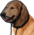 Foxtail Mask for Dogs, Breathable Mesh Dog Mask with Adjustable Elastic