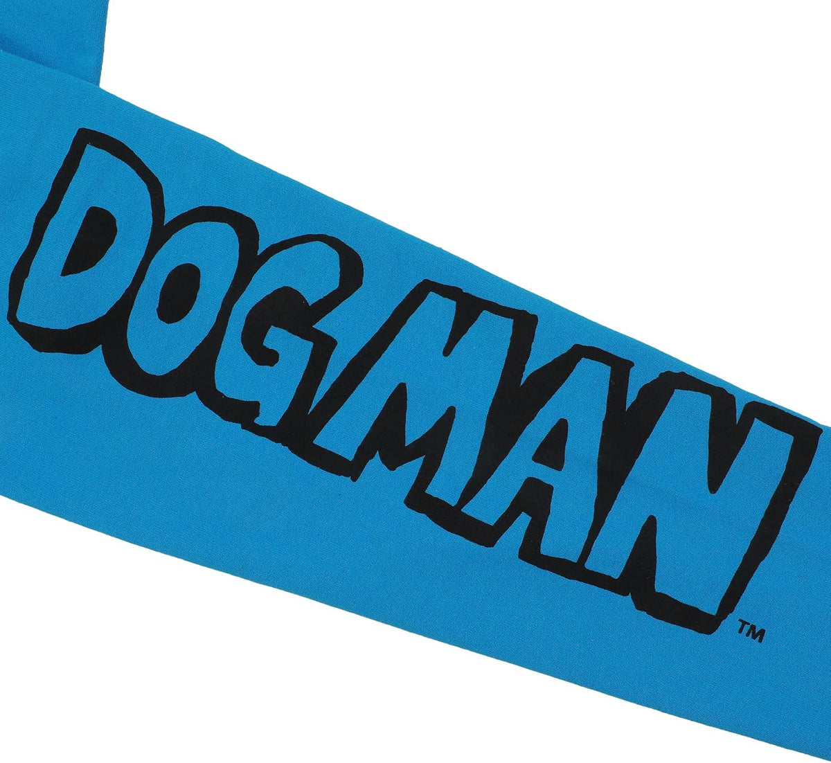 Bioworld Dog Man Emblem Boys' Blue Long Sleeve Cosplay Zip-Up Hoodie
