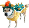 ComfyCamper Hat and Suspenders Dog Costume - X Large Medium Small Lab Star Space Cosplay Halloween Costumes, Large, Oran