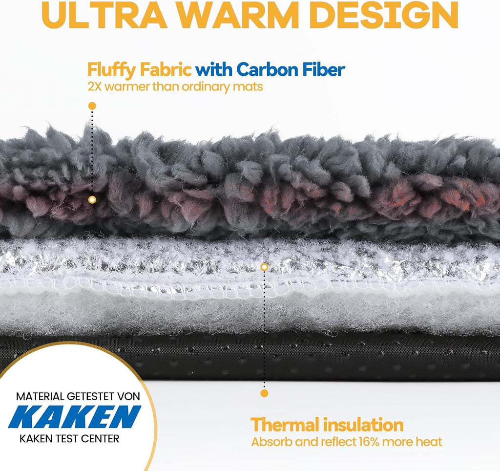 Mora Pets Self Warming Cat Beds for Large Cats Self Heating Dog Mat Pet Pad