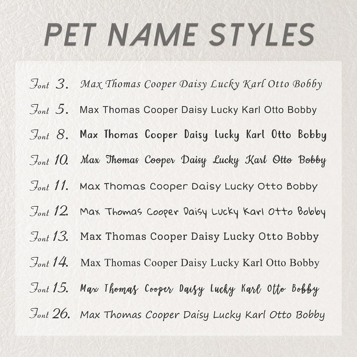 Slide On Silent Pet ID Tags, S/M/L/XL Personalized Stainless Steel Cat Dog Tag with Elastic Fabric Band, Engraved Namepl