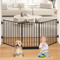 29.4-78" Extra Wide Baby Gate, Long Dog Gates Indoor for Stairs