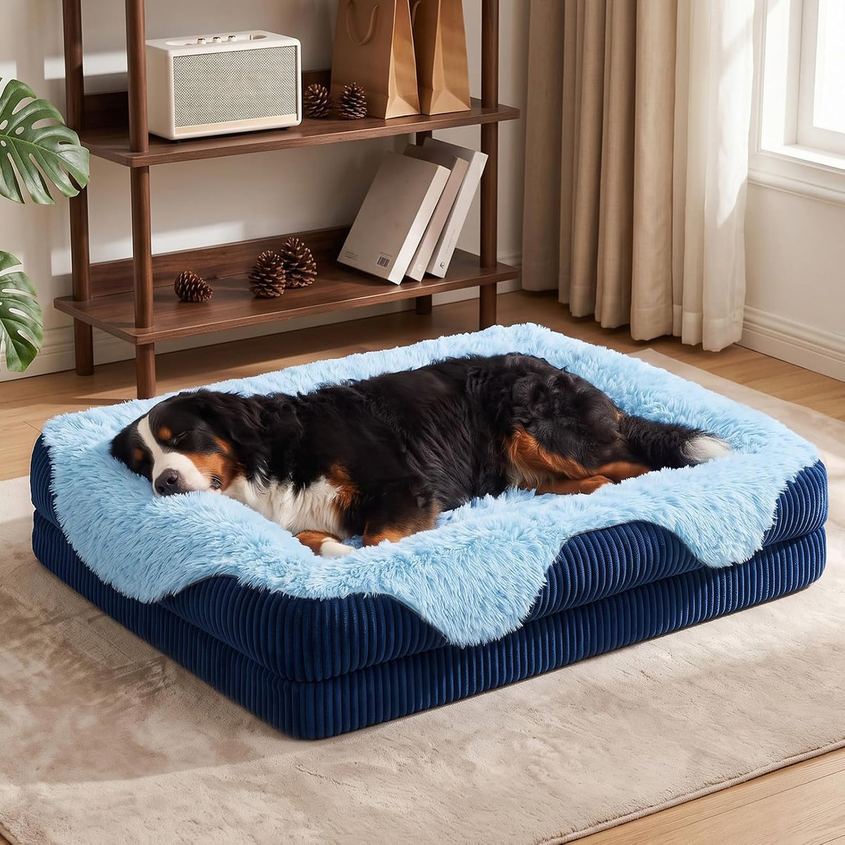 Orthopedic Dog Bed for Large Sized Dog, Washable XL Dog Couch Beds