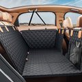 Dog Car Seat Cover for Back Seat, Hard Bottom Back Seat Extender