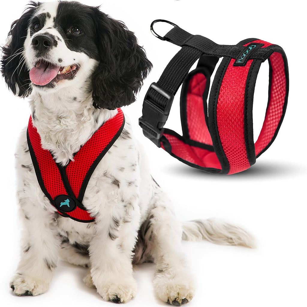 Gooby Comfort X Head-in Dog Harness, Choke-Free, Pink, Medium