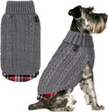 KYEESE Dog Sweater for Small Dogs Turtleneck Thick Knit Pullover