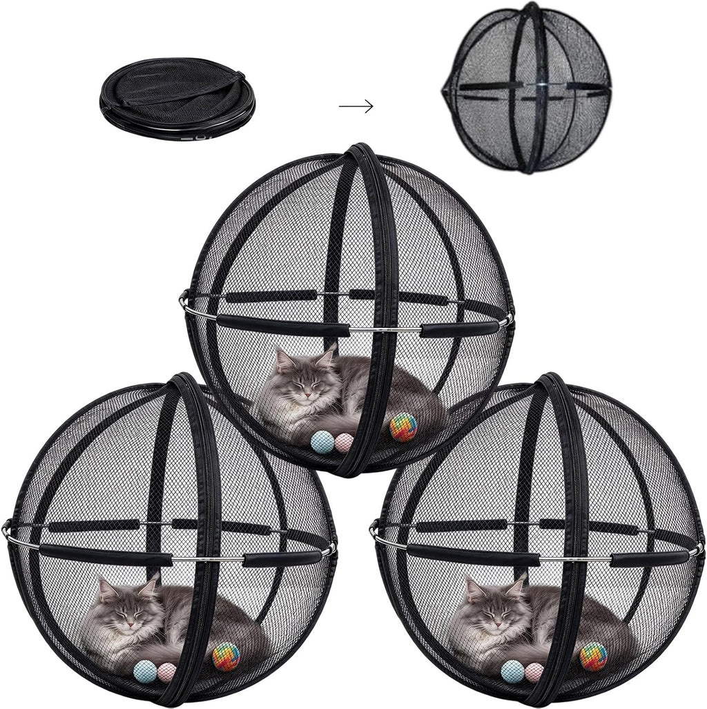 2027 Cat Hamster Ball for Outside, Hamster Ball for Cats, Rolly Cat Ball